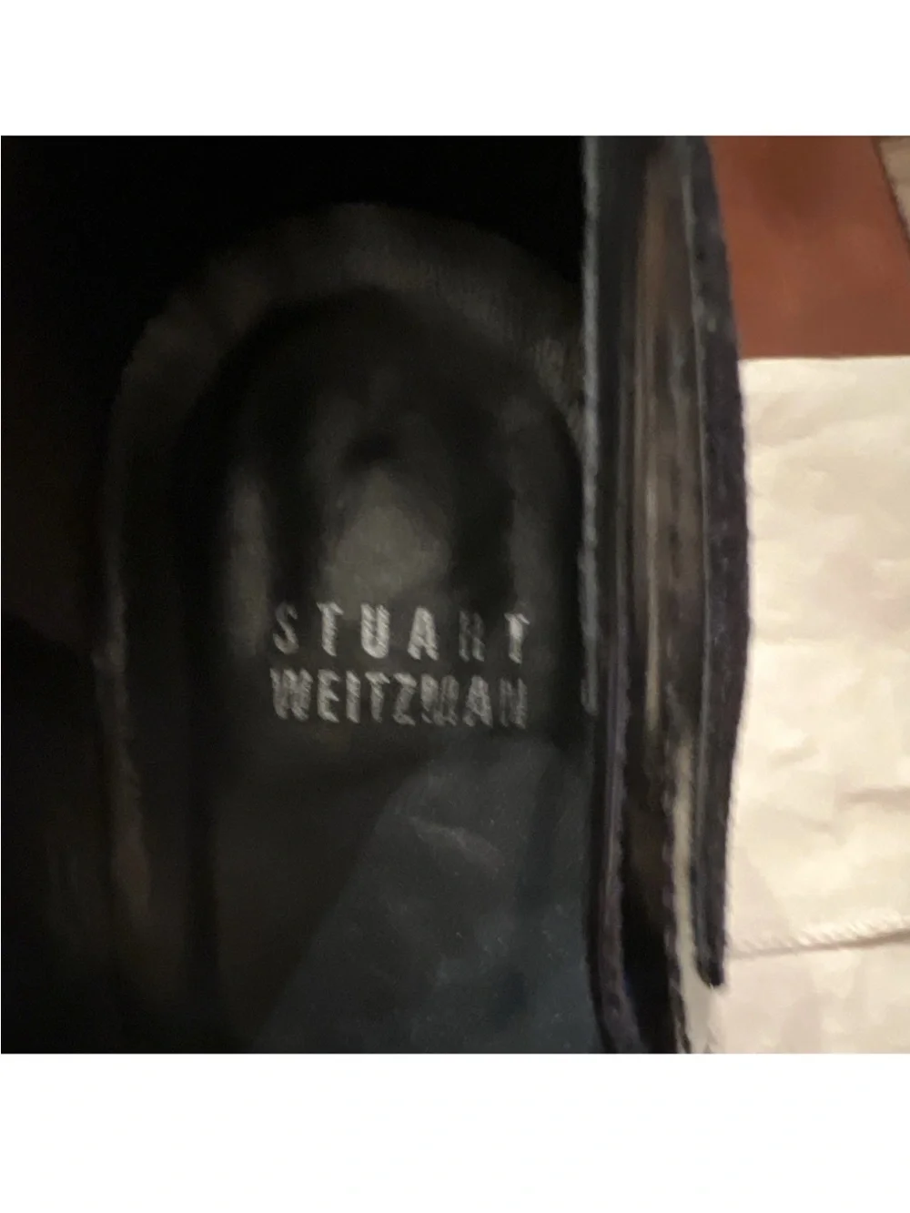 Stuart Weitzman Black Suede Men's Chukka Boots